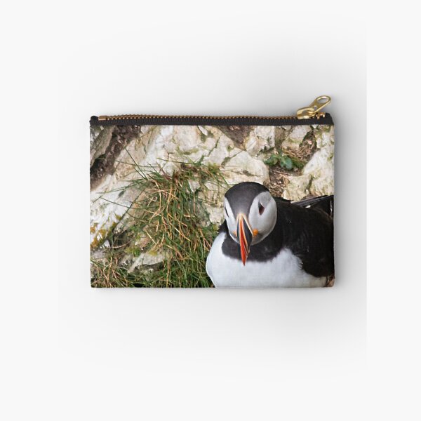Item preview, Puffin on a cliff edge designed and sold by HazelWright.