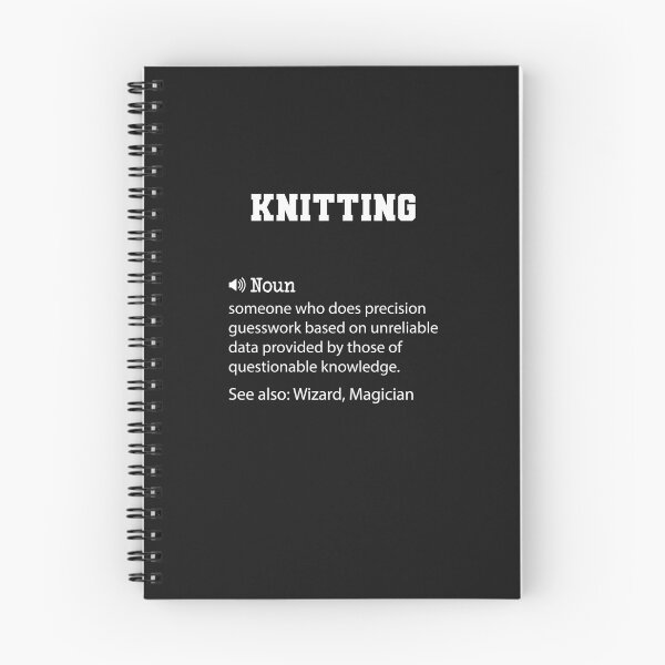 Item preview, Knitting Definition, Funny Knitting Quote, Cool gift for Knitting lover designed and sold by gretogowor.