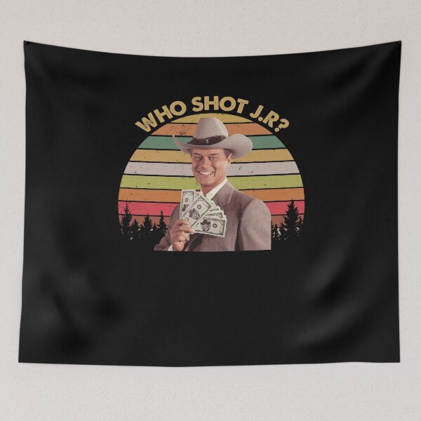 Item preview, Who Shot J R Shirts, J. R. Ewing Dallas Shirt, Movie Poster Gifts, Funny Shirts, Custom Shirt, 70s Vintage Retro Movie T Shirt designed and sold by araganponzoj.