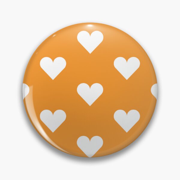 Item preview, Medium WHITE and ORANGE LOVE HEARTS designed and sold by RachelMacht.