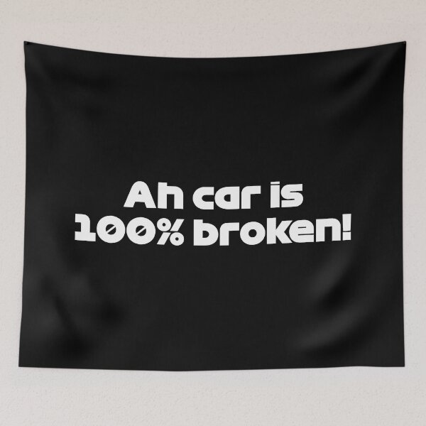 Item preview, VER. Car is 100% Broken - Best Team Radio British 2022 GP (White) designed and sold by FilipeFerreira.