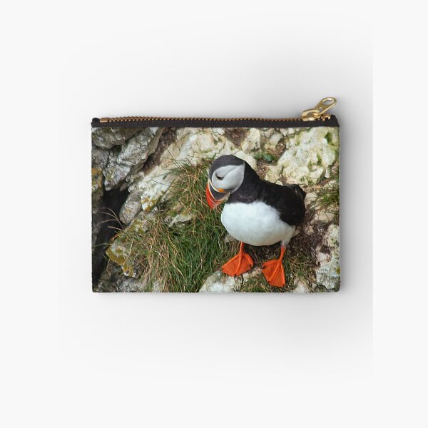 Item preview, Puffin on a cliff edge designed and sold by HazelWright.