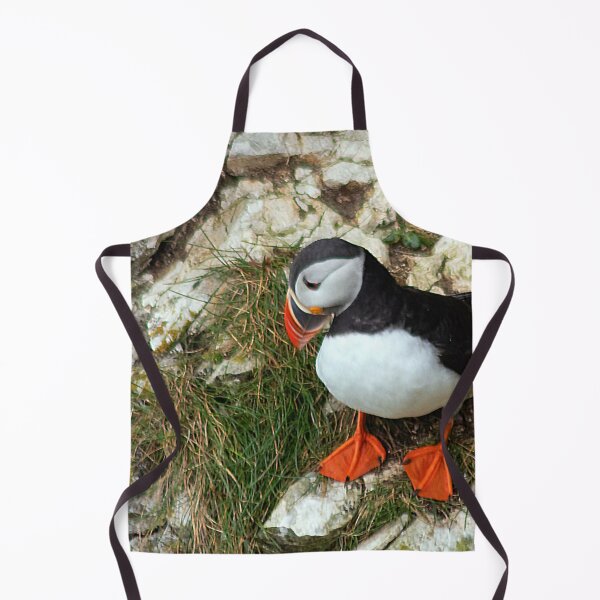 Item preview, Puffin on a cliff edge designed and sold by HazelWright.