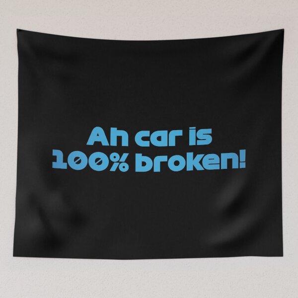 Item preview, VER. Car is 100% Broken - Best Team Radio British 2022 GP (Original - Black BG) designed and sold by FilipeFerreira.
