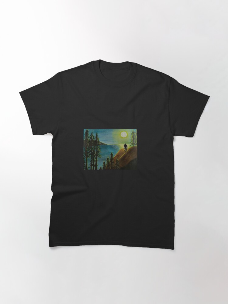 Thumbnail 3 of 7, Classic T-Shirt, Nocturnal Creature designed and sold by CarolOchs.