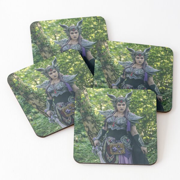 Item preview, Lilac armored fantasy sorceress designed and sold by PretzlCosplay.