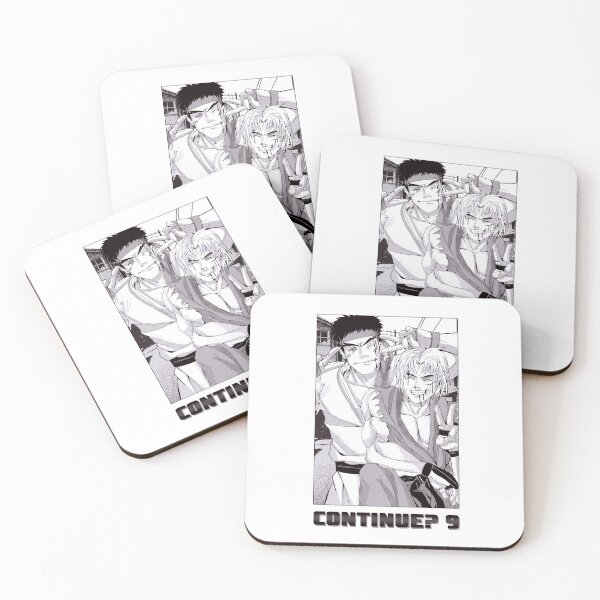 Item preview, SF - Fighting Videogame Manga Design - Continue? designed and sold by Monochromestore.