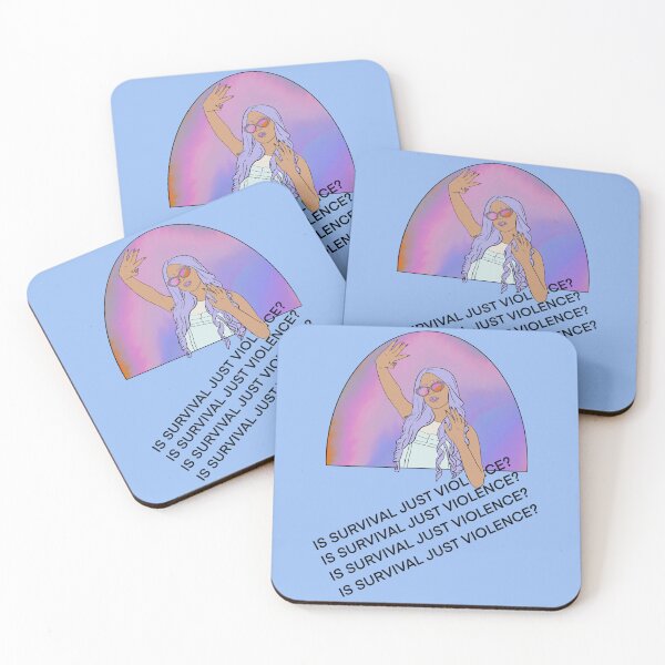 Item preview, Survival - Bad Translation Surreal English Quote designed and sold by raspberry-tea.