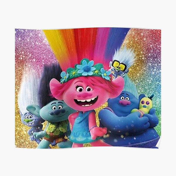 DreamWorks Trolls 2 - Poppy Wall Poster, 22.375 x 34 