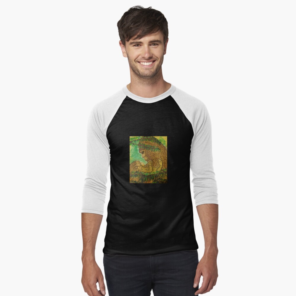 Item preview, Baseball ¾ Sleeve T-Shirt designed and sold by CarolOchs.