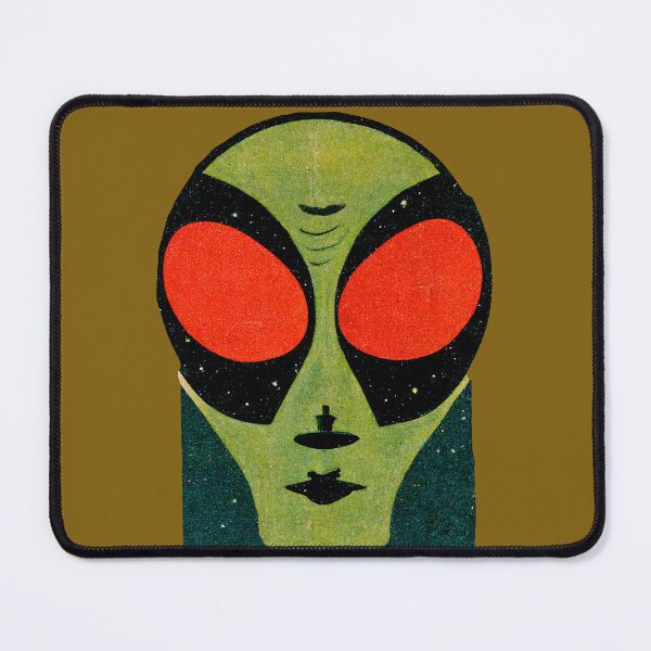 Item preview, Alien Horror, Occult Retro Surrealism designed and sold by MoreMachine.