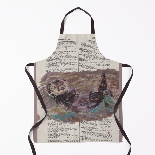 Item preview, Otter, Dictionary Art designed and sold by evelyn-at-work.