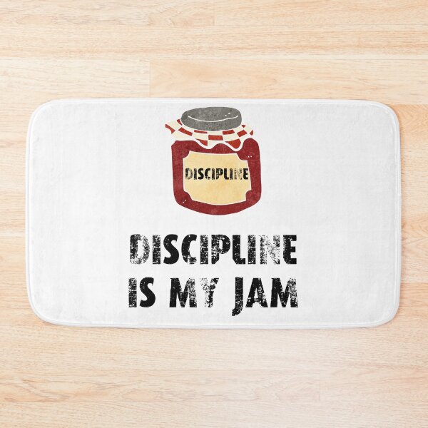 Item preview, Discipline is my jam designed and sold by movie-popcorn.