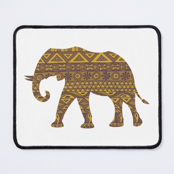 Item preview, African Decorated Elephant Art designed and sold by antevasinart.