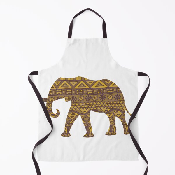 Item preview, African Decorated Elephant Art designed and sold by antevasinart.