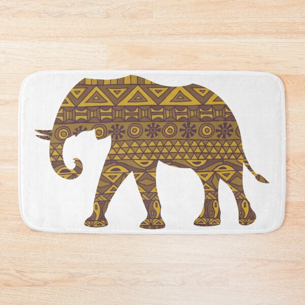 Item preview, African Decorated Elephant Art designed and sold by antevasinart.