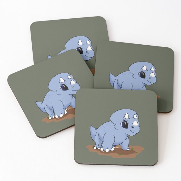 Aperçu de l'œuvre Bébés préhistoriques : Happy Triceratops créée et vendue par WriterofDreams.
