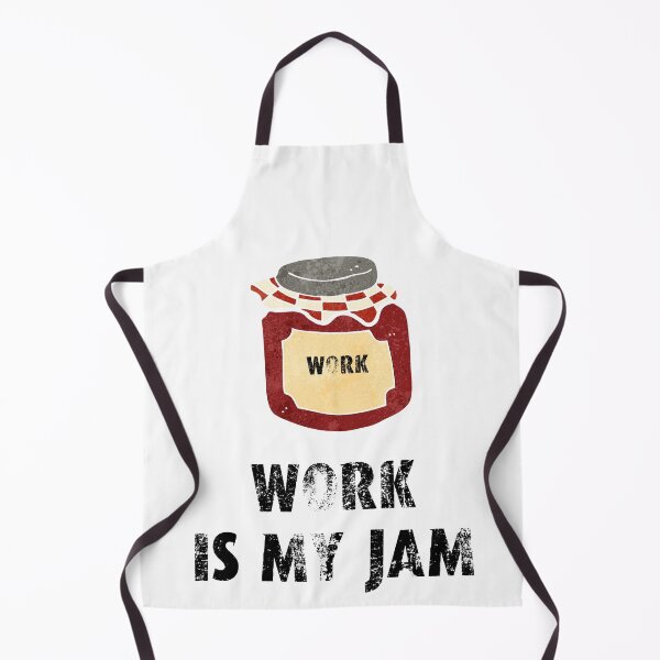Item preview, Work is my jam designed and sold by movie-popcorn.