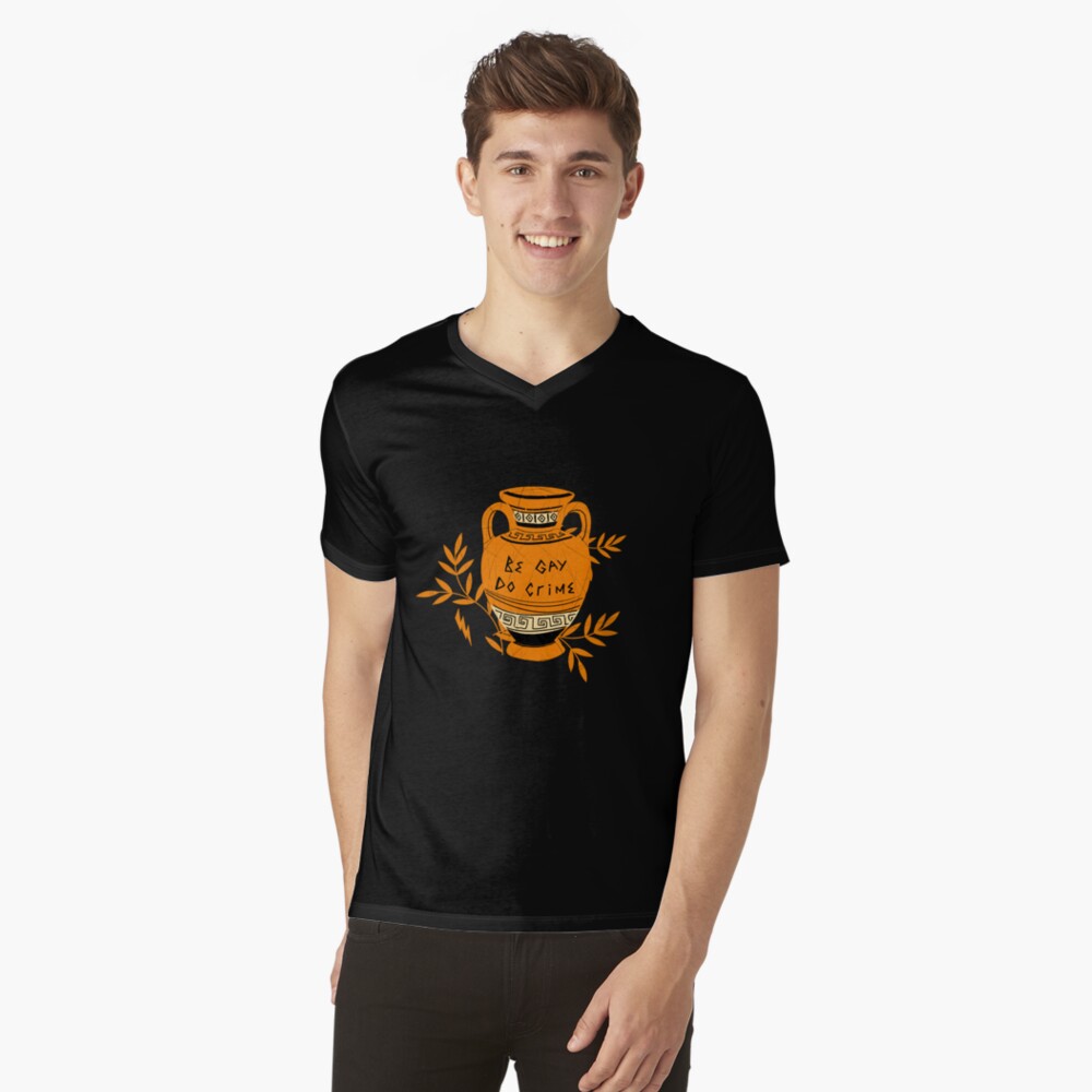 Item preview, V-Neck T-Shirt designed and sold by just-being-you.