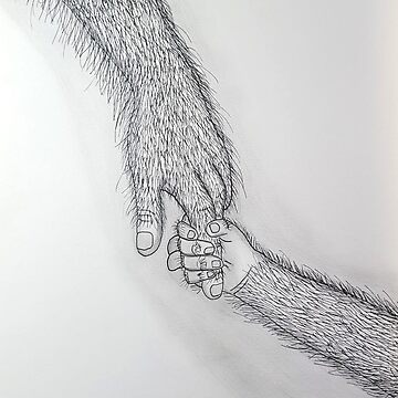Artwork thumbnail, Papa & Baby Squatch by Carol Ochs