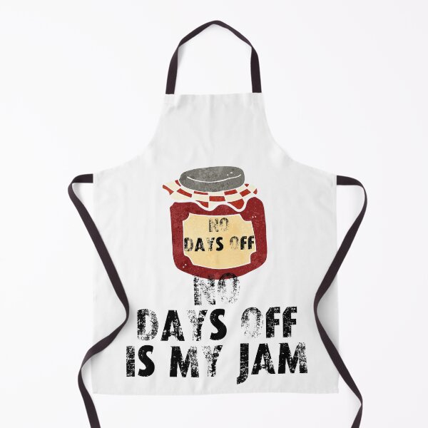 Item preview, No days off is my jam designed and sold by movie-popcorn.