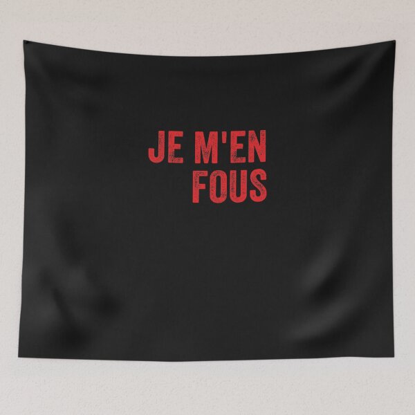 Item preview, Je M&x27;en Fous E designed and sold by jacquelinepll4.