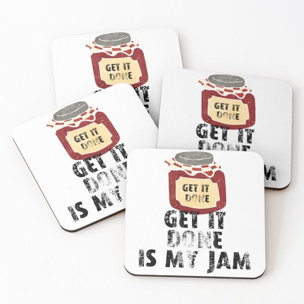 Item preview, Get it done is my jam designed and sold by movie-popcorn.