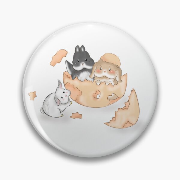 Item preview, Eclosión de un conejo _ Felices Pascuas designed and sold by bunniesmee.