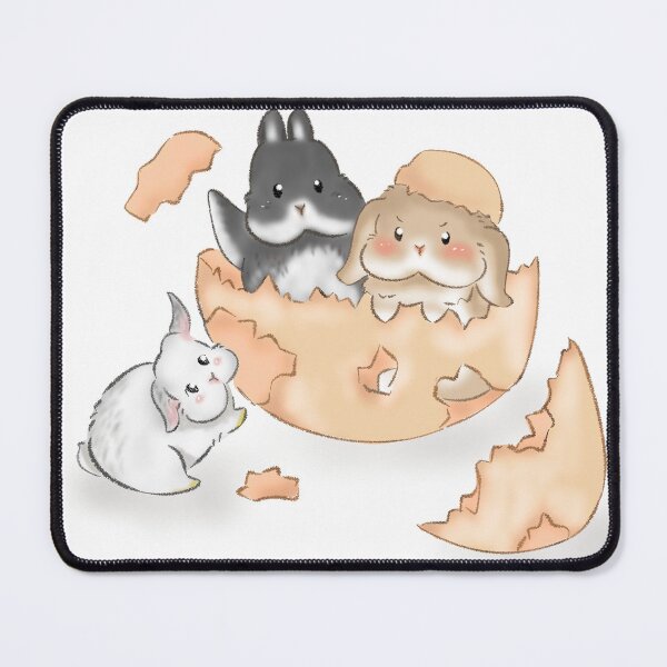 Item preview, Hatching a Rabbit _ Happy Easter designed and sold by bunniesmee.