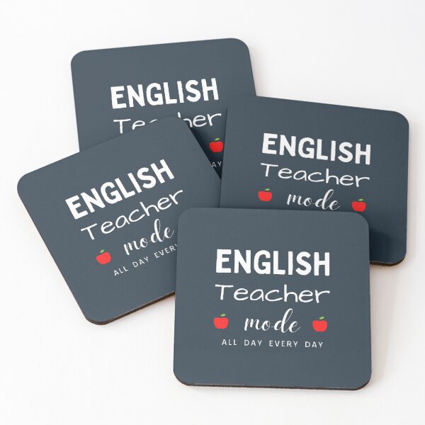 Item preview, English Teacher Mode All Day Every Day The Best Teacher Apple Design designed and sold by BestTeacher.