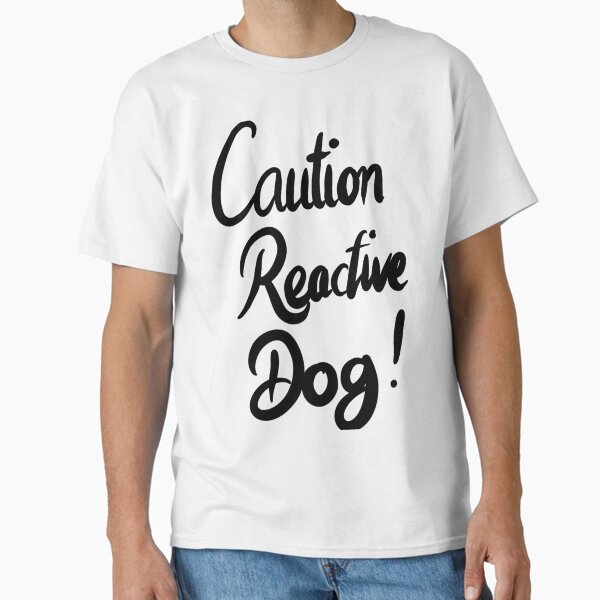 Item preview, Caution reactive dog! designed and sold by 3leggeddogg.