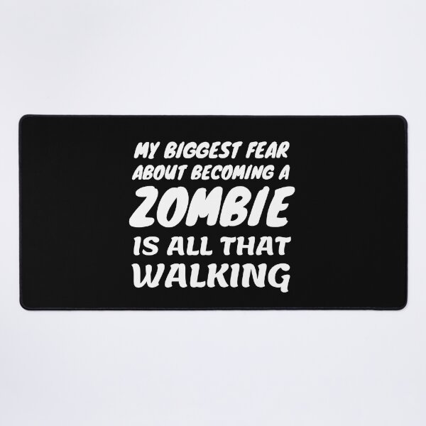 Item preview, My Biggest Fear About Becoming A Zombie Is All The Walking Shirt - Funny Halloween Shirt - Funny Zombie Shirt - Unisex Graphic Tee designed and sold by The-Funny-Shop.