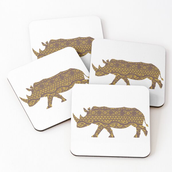 Item preview, Decorated Rhino Art designed and sold by antevasinart.