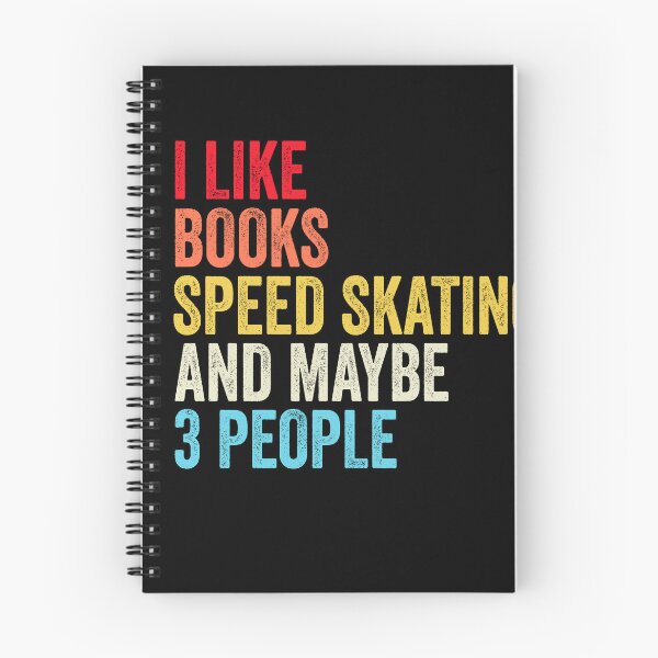 Item preview, I Like Books Speed Skating  And Maybe Three People Shirt, Funny Cool Speed Skating  Mens Womens girls Lovers Birthday Christmas Gift Shirt designed and sold by xlnv.