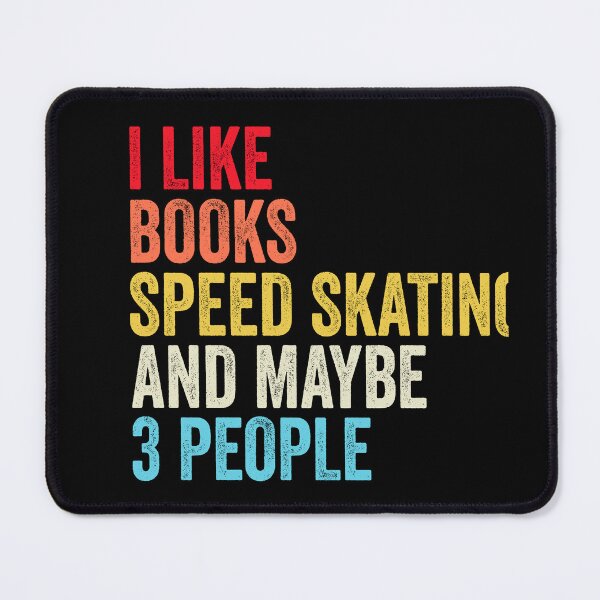 Item preview, I Like Books Speed Skating  And Maybe Three People Shirt, Funny Cool Speed Skating  Mens Womens girls Lovers Birthday Christmas Gift Shirt designed and sold by xlnv.