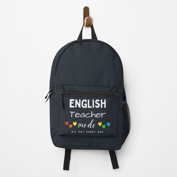 Item preview, English Teacher Mode All Day Every Day The Best Teacher Hearts Design designed and sold by BestTeacher.