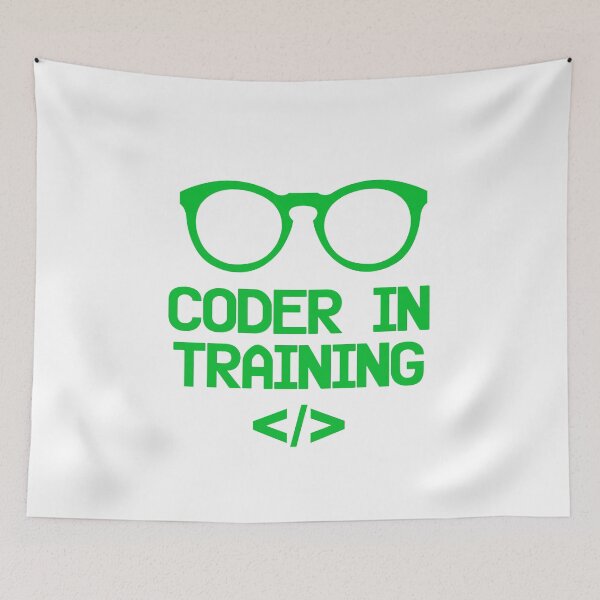 Item preview, Coder in Training for Future Programmers designed and sold by ShikitaMakes.