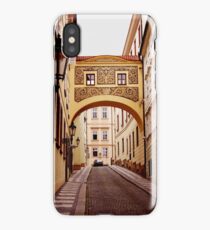 Prague. Sgraffito arch iPhone Case