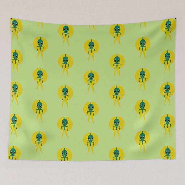Item preview, Alien Horror, Occult Retro Surrealism designed and sold by MoreMachine.