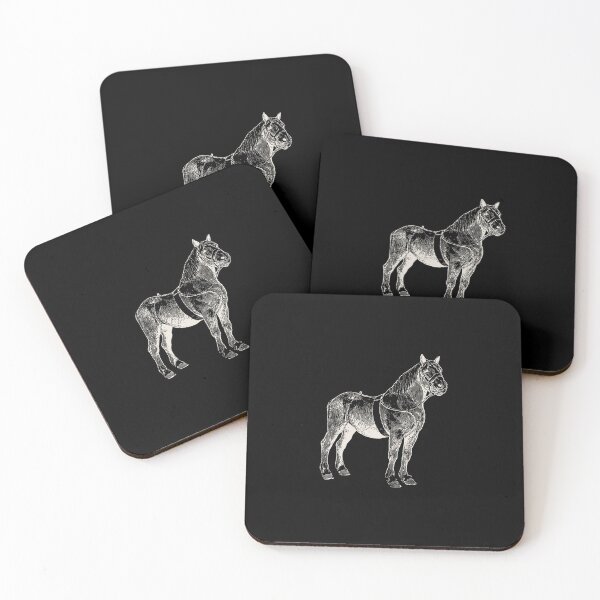 Item preview, White horse drawing designed and sold by NoelNimmad.