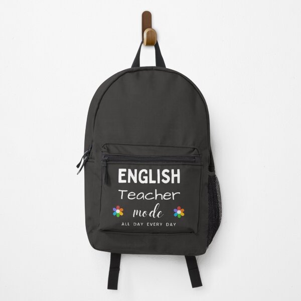 Item preview, English Teacher Mode All Day Every Day The Best Teacher Flowers Design designed and sold by BestTeacher.