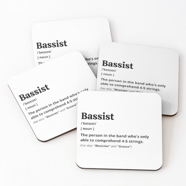 Item preview, Bassist Definition designed and sold by Creatoe.