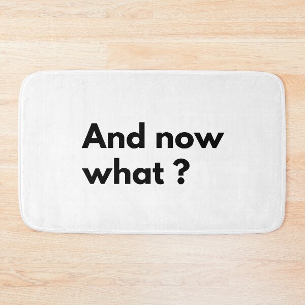 Item preview, And now what ? designed and sold by Dj Gavric998.