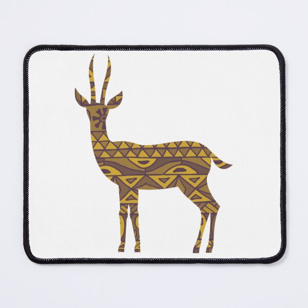 Item preview, African Decorated Antelope Art designed and sold by antevasinart.