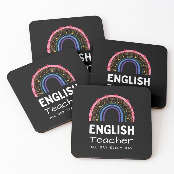 Item preview, English Teacher All Day Every Day The Best Teacher Rainbow Design designed and sold by BestTeacher.