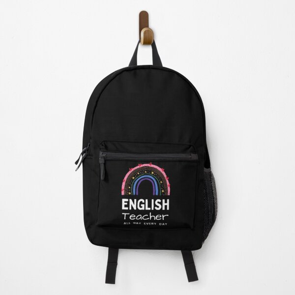 Item preview, English Teacher All Day Every Day The Best Teacher Rainbow Design designed and sold by BestTeacher.