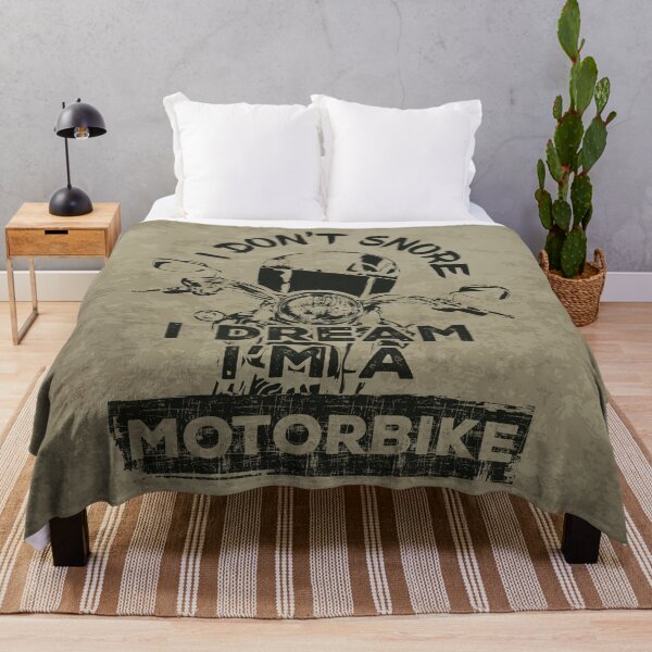 Item preview, I don't snore I dream I'm a motorbike - parchment designed and sold by F440.