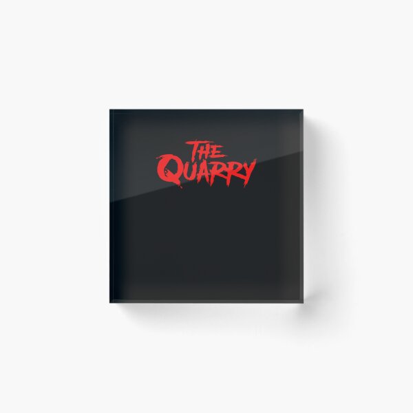 Item preview, The Quarry Red Text designed and sold by amodtsynid.