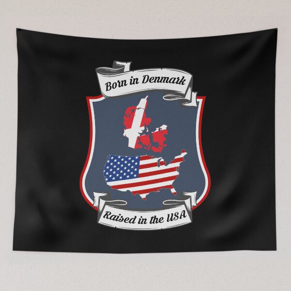 Item preview, Born in Denmark, raised in the USA Heritage designed and sold by Tony ⭐⭐⭐⭐⭐.