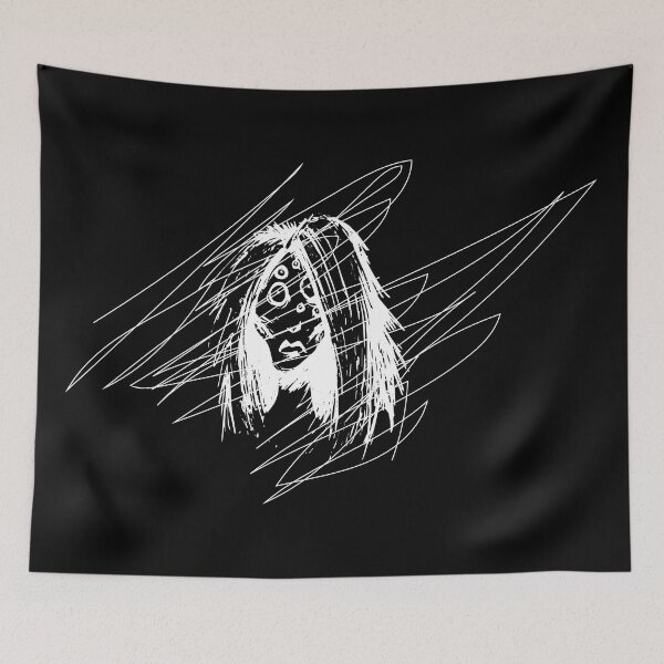Item preview, Funny Ghost Face Halloween T-Shirt and sticker designed and sold by Billium Halder.